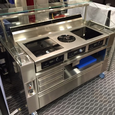 Control Induction Cleanair Cookine (Theatre Cooking)