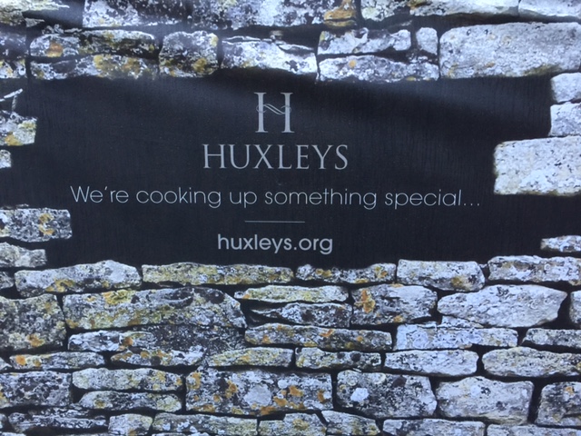 Huxleys restaurant sign