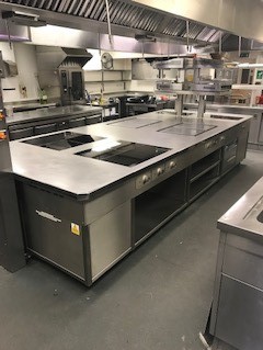 Roux Parliament Square new induction bespoke cooking suite