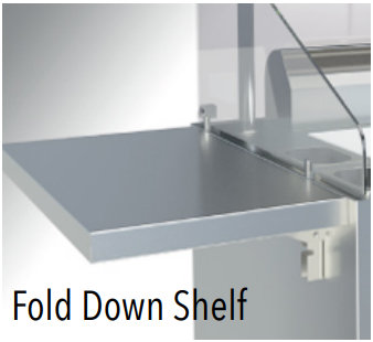 Fold Down Shelf