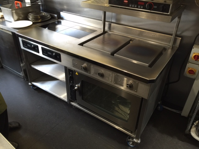 Verveine twin plancha 2 induction hobs