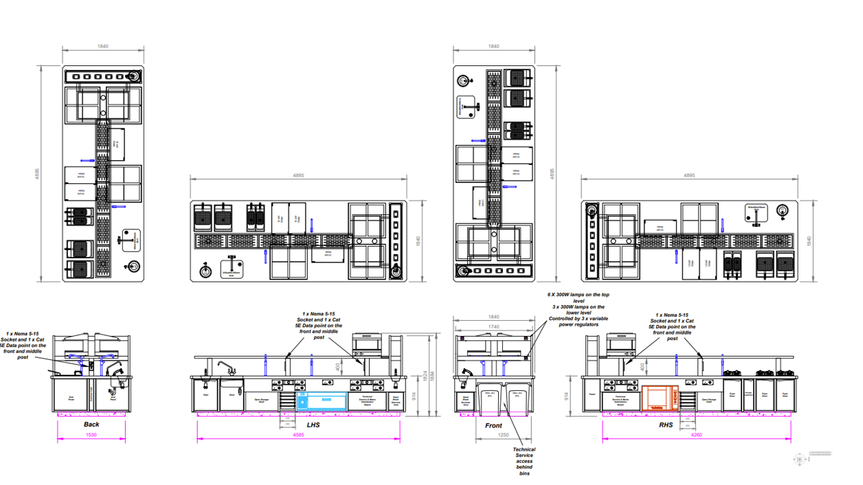 Why we are good at commercial kitchen design and why it's not always needed.