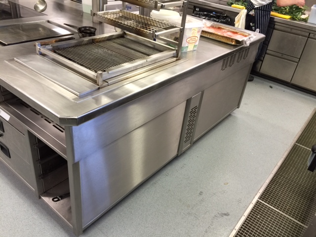 Induction cooking suite with panels